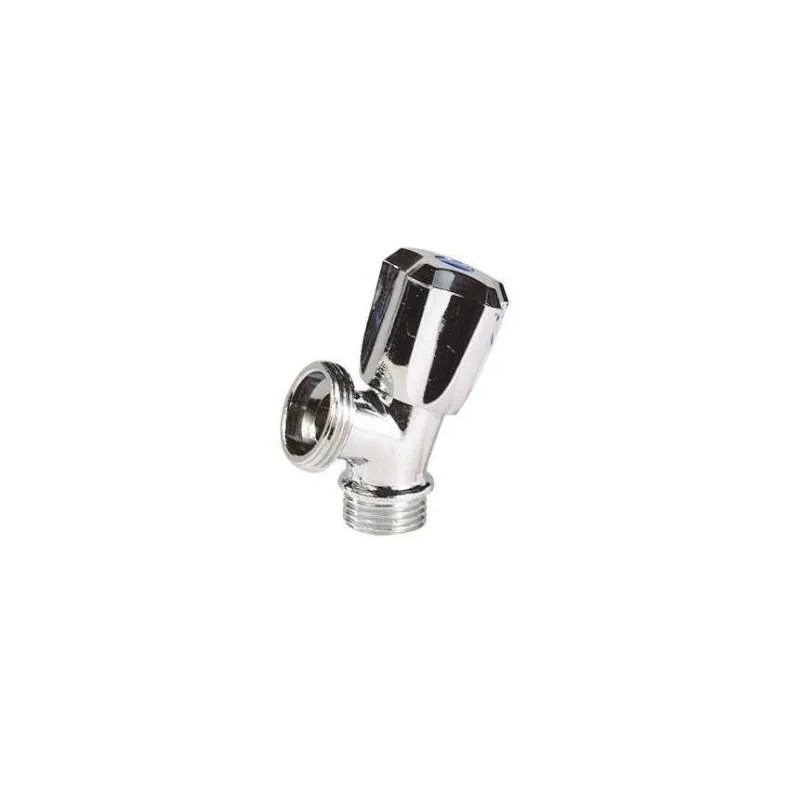 Grifo de lavadora cromado doble macho 1/2" 3/4" grifo Grifo de lavadora cromado doble macho 1/2" 3/4" grifo