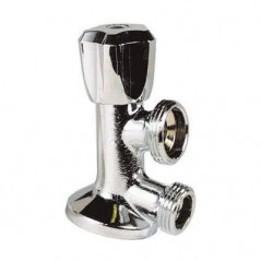 Robinet pour machine à laver, auto-perforant pour cuivre