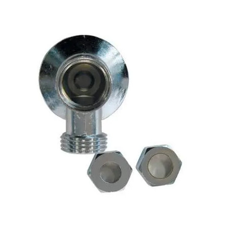 Verchromte Wandlampe 15x21 (1/2")