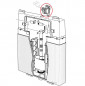 Bedieningshendel voor spoelmechanisme WC SCHWAB ingebouwd, gebogen 2 debieten, 239963 Bedieningshendel voor spoelmechanisme WC SCHWAB ingebouwd, gebogen 2 debieten, 239963