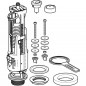 Geberit type 240 spoelmechanisme, tweeknopsspoeling en 40 mm knop