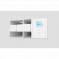 Radiatore elettrico riscaldamento a calore dolce ACCESSIO Digital 2, 1000 W Radiatore elettrico riscaldamento a calore dolce ACCESSIO Digital 2, 1000 W