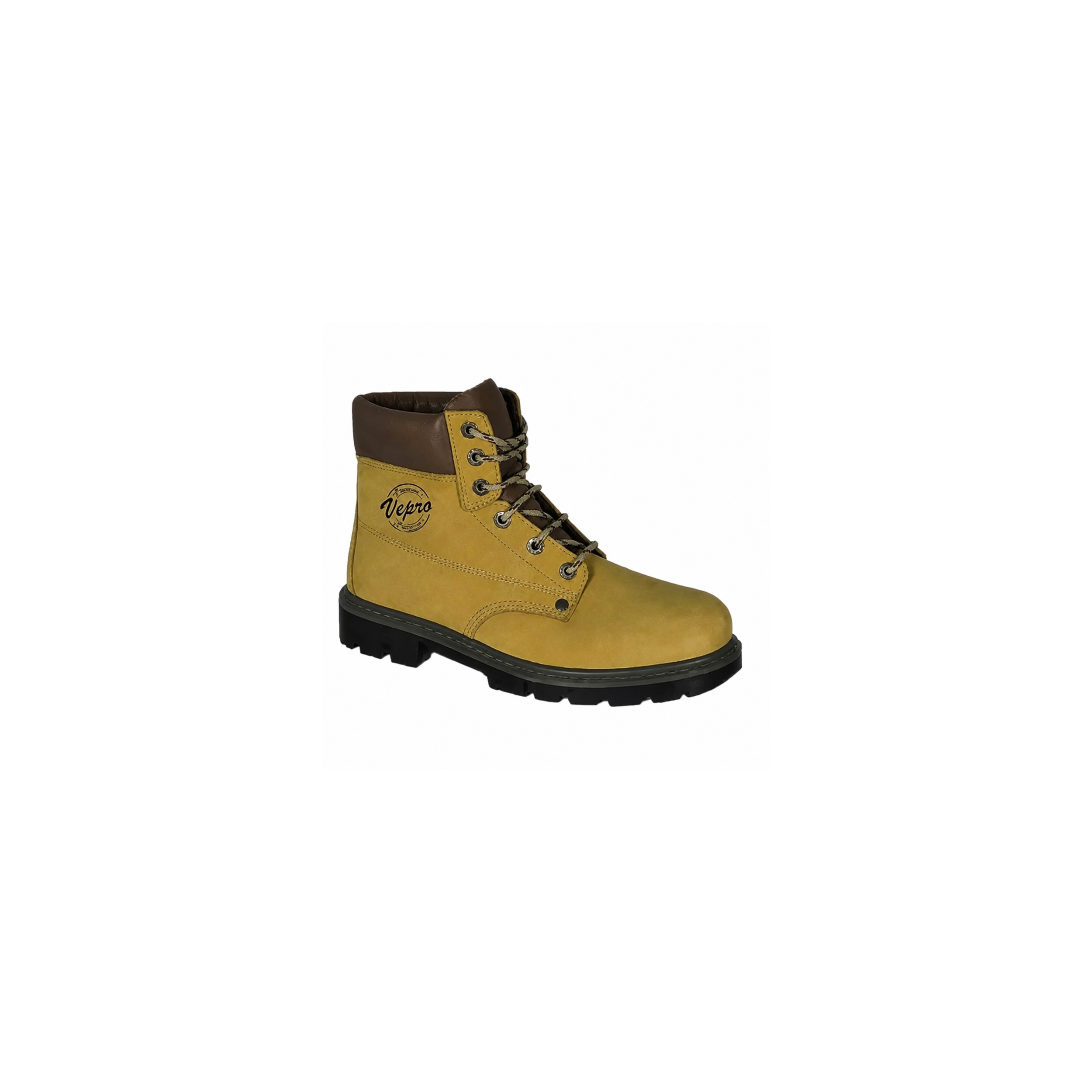 Zapatos de seguridad DAKAR talla 41, marrón claro.