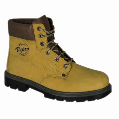 Zapatos de seguridad DAKAR talla 41, marrón claro.