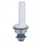 Zuurbestendige stop voor chemisch laboratorium, diameter 90 mm, buis 170 mm