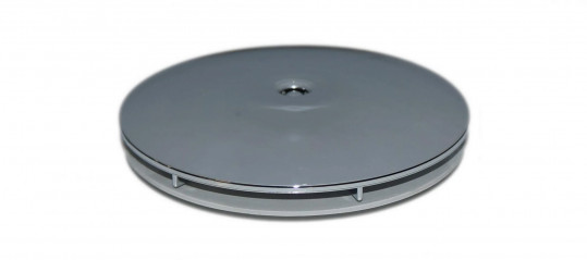 Dôme ABS chromé pour bonde de douche extra-plate