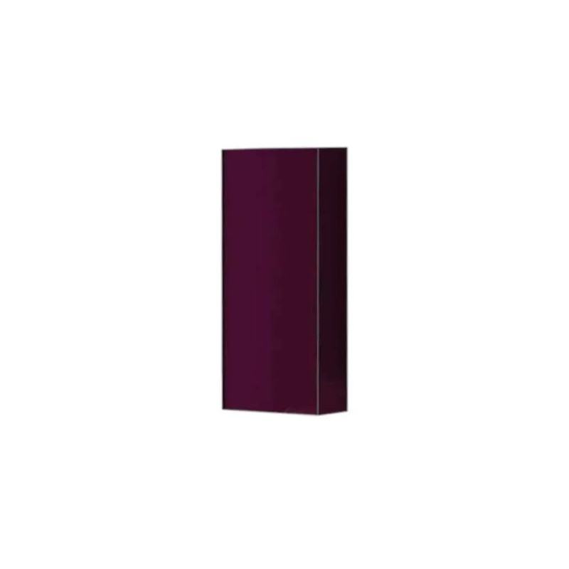 Lage kolom badkamermeubel 35cm, 1 deur, aubergine, gratis levering