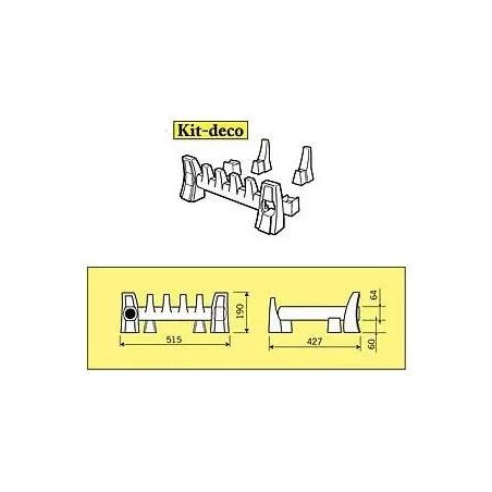 Log holder for EQUATAIR Classic