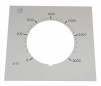 Square dial for oil gauge 3000 litres