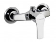 Titanium high outlet shower mixer