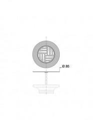 Daisy grate Diameter 85mm