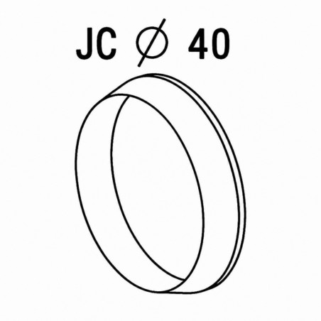 Joint conique D.40 pour siphon d\'évier