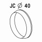 Conische afdichting diameter 40 voor sifon van gootsteen Conische afdichting diameter 40 voor sifon van gootsteen