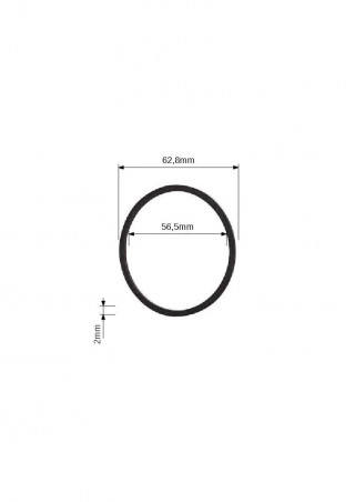 Flachdichtung für Siphonsockel 62.8x56.5x2 mm
