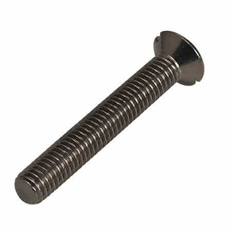 Stainless steel screw diameter 5 L.40 mm for automatic bathtub waste outlet