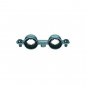 Dubbele isoklem diameter 12 mm 5p