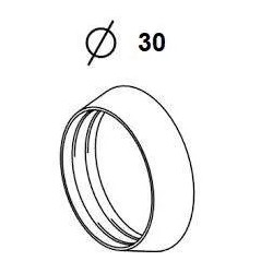 Conical seal 30mm diameter for PorcherPVC S-shaped siphon