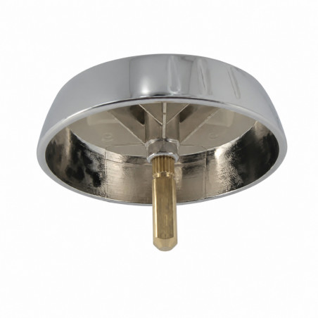Handrad ABS verchromt + Metallachse für Ablaufgarnitur V007 Version 2000