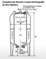 200-liter verticale drukblaas (max. 10 bar)