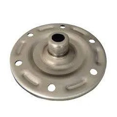 Contrabrida de acero inoxidable D.155mm para 19 a 100 litros 1\".