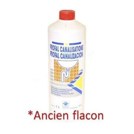 PROFAL 1 liter drain opener, RESERVED FOR PROFESSIONALS