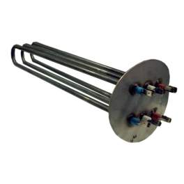 Three-phase immersion heater, all current 5000W - 230/400V (Curved flange) - THERMOR - Référence fabricant : 060240