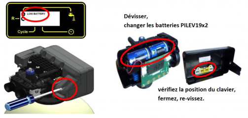 Batterie per addolcitore POALR, modello IQ APPART (confezione da 2)