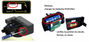 Batteries for POALR water softener, model IQ APPART (pack of 2)