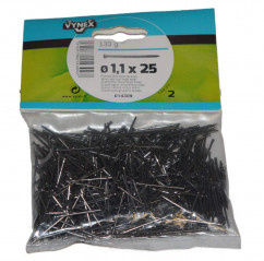 Pointe TH acier 16 x 1, 100g