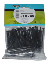 Pointe TP acier 40 x 2,2,  200g