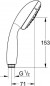 Handbrause 3-strahlig Tempesta 100
