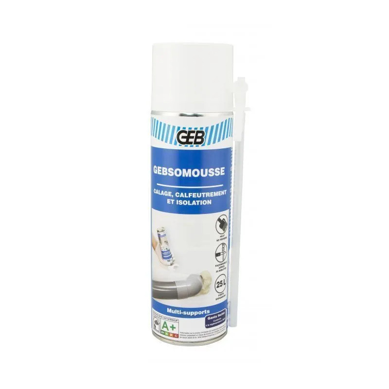Gebmousse polyurethaanschuim spuitbus 650/500ml