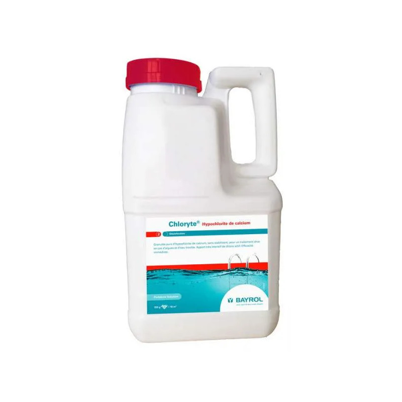 Chloryte, niet-gestabiliseerd chloor voor schokbehandeling, 3,3kg