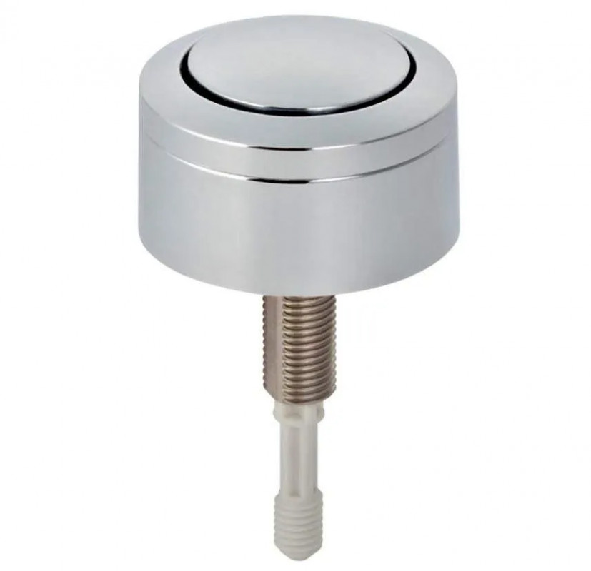 Drukknop voor spoelmechanisme Geberit, onderbreekbare spoeling, glanzend chroom Drukknop voor spoelmechanisme Geberit, onderbreekbare spoeling, glanzend chroom