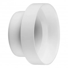 Reduzierstück, weiblich 100mm, männlich 80mm, für WC-Anschluss
