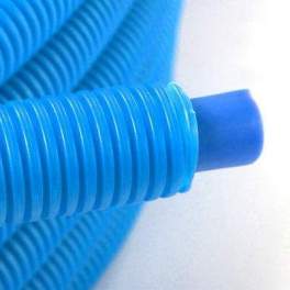 Pre-sheathed PER pipe 10x12 - 25m blue - PBTUB - Référence fabricant : PERPB1225