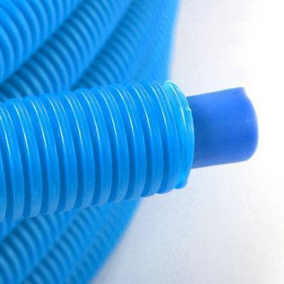 Pre-sheathed PER pipe 16x20 - 25m blue