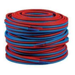 Double sheathed PER pipe 10x12 - 100m blue/red - PBTUB - Référence fabricant : PERPD12100