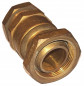 Raccordo gas PE 32 con giunto sfero-conico e dado 33x42 Raccordo gas PE 32 con giunto sfero-conico e dado 33x42