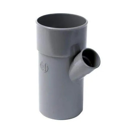 PVC-T-Stück 45° reduziert MF: 110/40/110