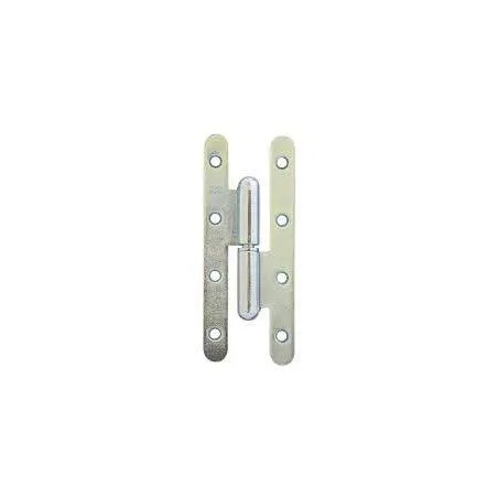 Hinge Paris round end 110x55 left zinged