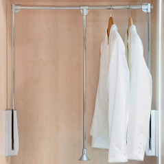 Folding wardrobe for 452 to 600mm cabinet