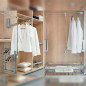 Penderie rabattable pour armoire 452 à 600 mm Penderie rabattable pour armoire 452 à 600 mm