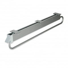  Porte-vêtements extractible pour armoire 800mm, gris métalisé