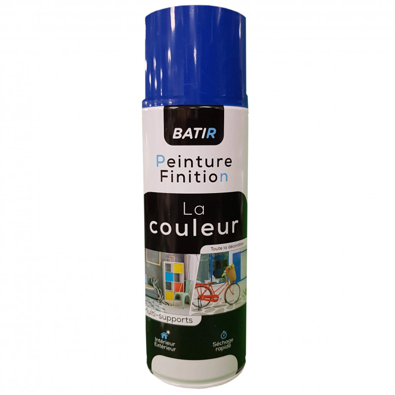 400ml glossy aerosol paint, gentian blue, RAL 5010