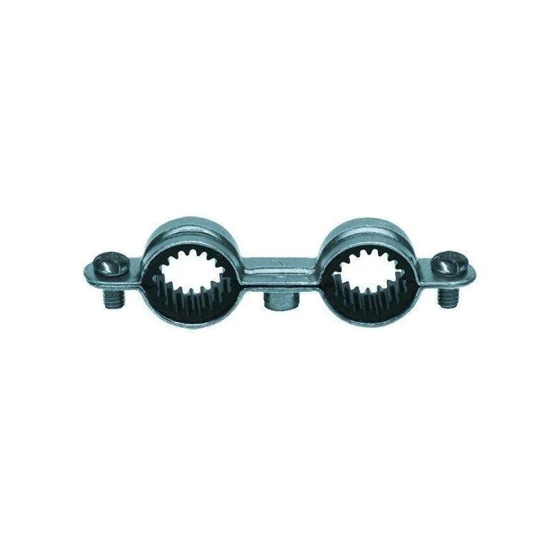 ISO dubbele klem diameter 14 mm 50p
