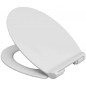 Azur Premium Slim thermohardende langzaam sluitende zitting, wit