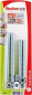 Draadstang 10x120 mm met moer en sluitring, 4 stuks