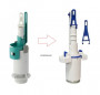 Geberit AP128 inbouwspoelmechanisme, tweeknopsspoeling