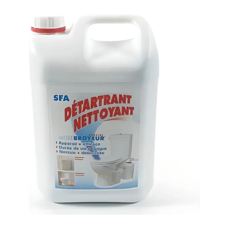 Ontkalker voor sanitair, container van 5 liter